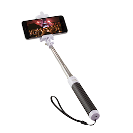 სელფის ჯოხი  LogiLink BT0031, Bluetooth Selfie Monopod, White